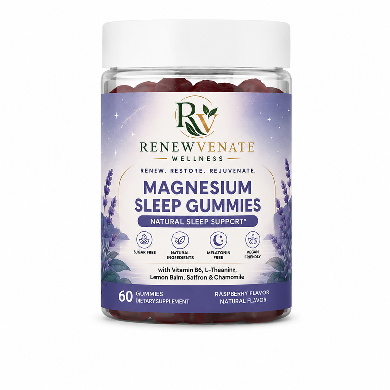 Renewvenate Magnesium Sleep Gummies