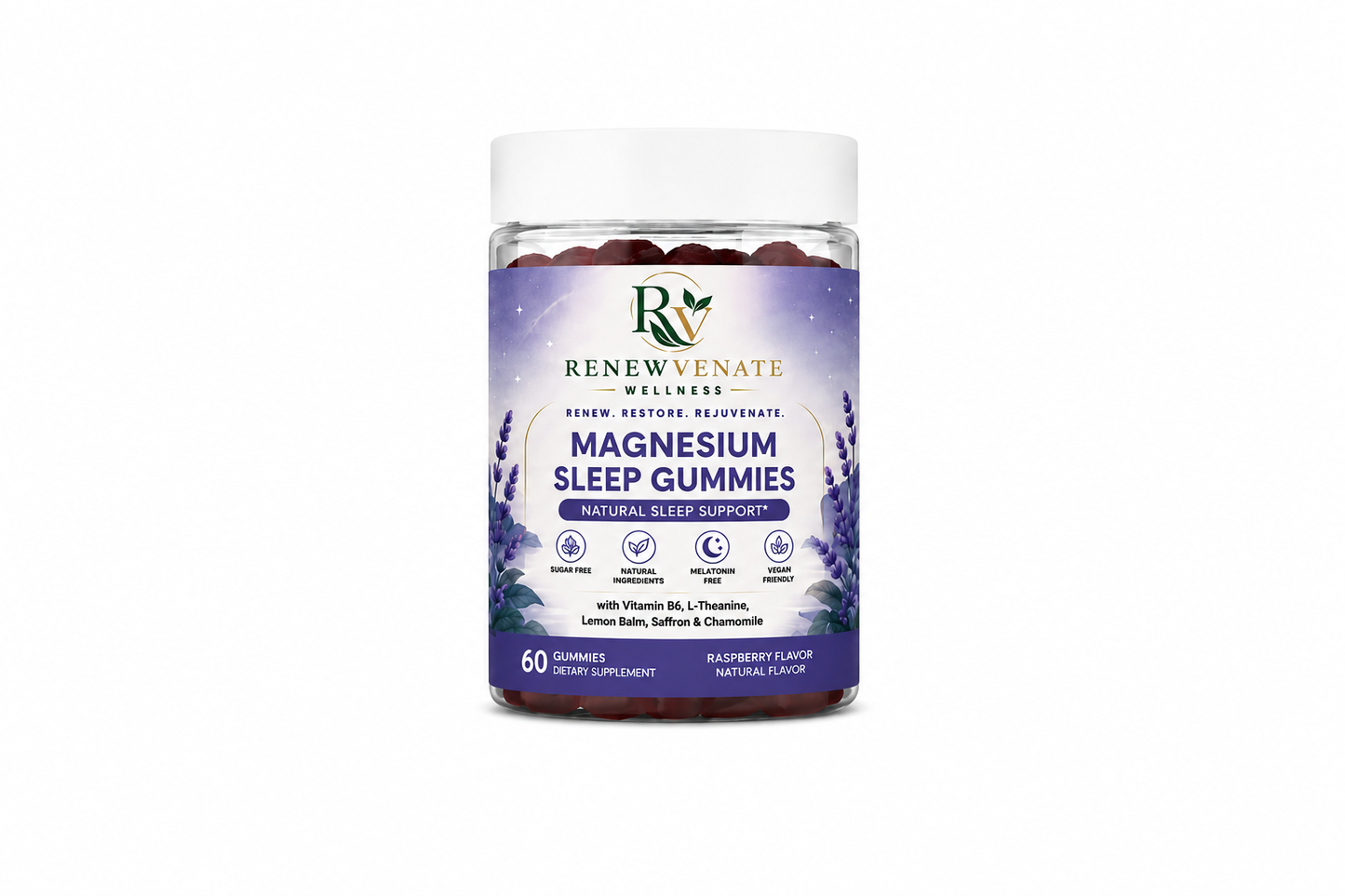 Renewvenate Magnesium Sleep Gummies